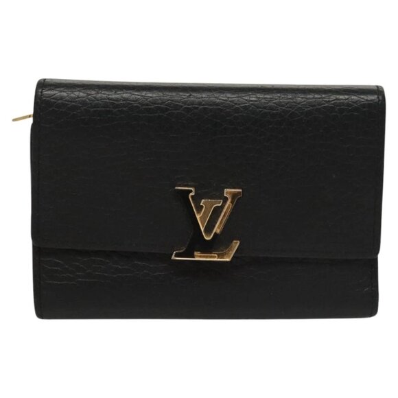 Authentic LOUIS VUITTON Portefeuille Capucines Compact Wallet bst276-120225 - Picture 1 of 16